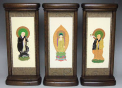 【モダン掛軸】　大（３幅対３枚セット）